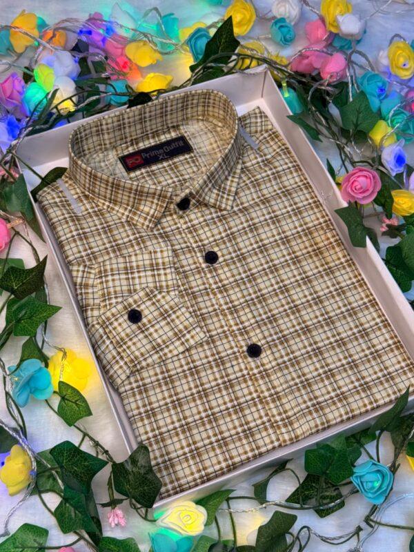 Cotton Check Shirt