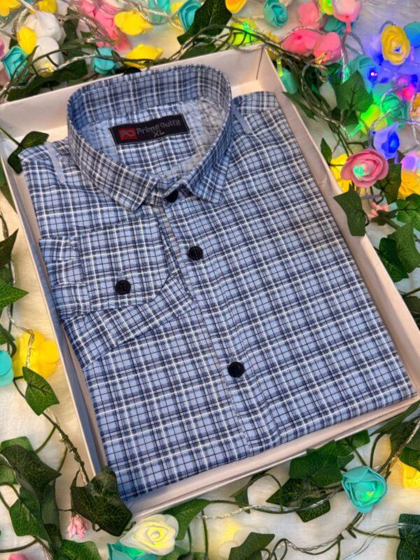 Cotton Check Shirt