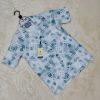 Trendy Popcorn Dropped Shulder Half Sleeve Shirt