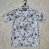 Trendy Popcorn Dropped Shulder Half Sleeve Shirt