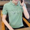 Premium Quality Cotton Half Sleeve Polo T- Shirt For Men