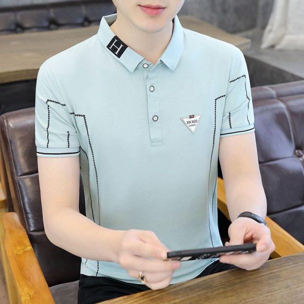Premium Quality Cotton Half Sleeve Polo T- Shirt For Men