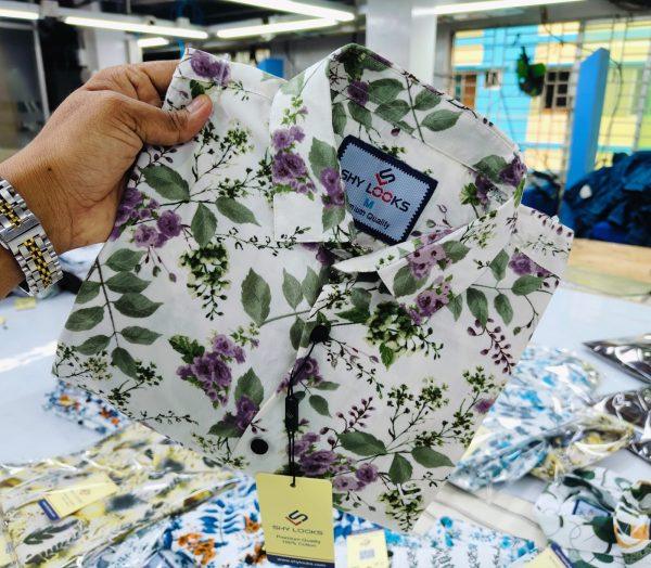 Premium China Lilen Half Sleeve Shirt