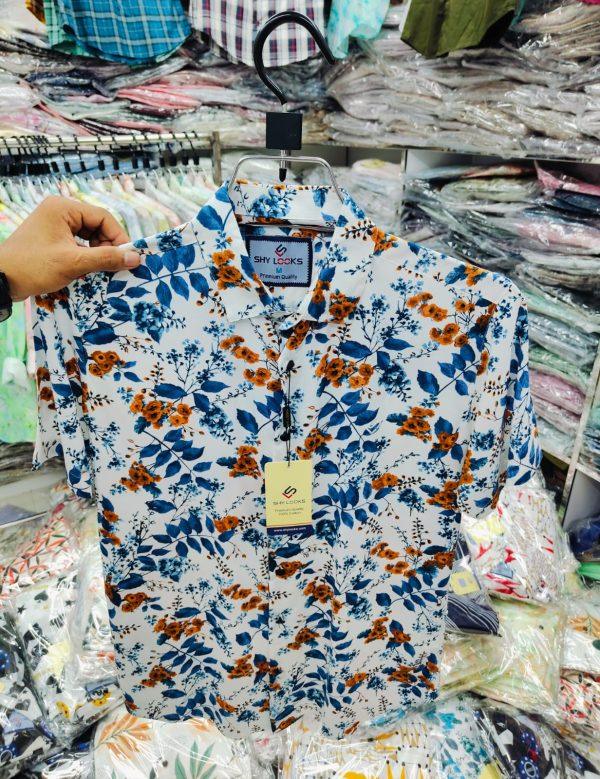 Premium China Lilen Half Sleeve Shirt