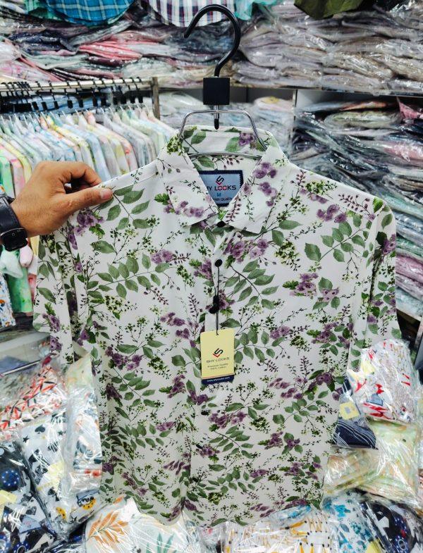 Premium China Lilen Half Sleeve Shirt
