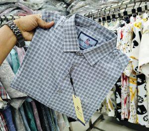 Pure Cotton full Sleeve Check Shirt for Men's