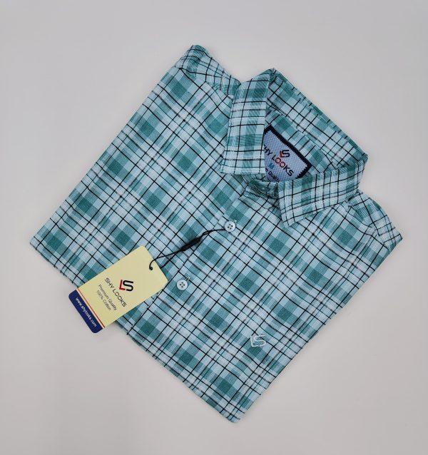 Pure Cotton full Sleeve Check Shirt for Men's