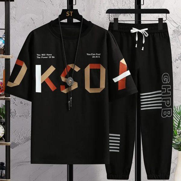 T-Shirt + Trouser Combo Set