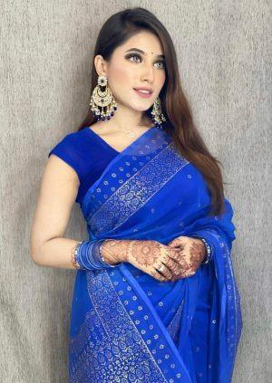 প্রিমিয়াম জাপানি সিল্ক শাড়ী