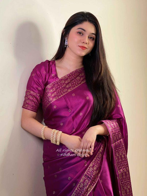 প্রিমিয়াম জাপানি সিল্ক শাড়ী