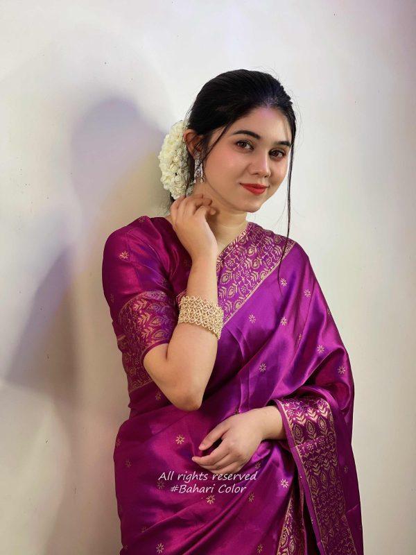 প্রিমিয়াম জাপানি সিল্ক শাড়ী