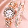 Watch & Bracelet Combo Set