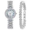 Watch & Bracelet Combo Set