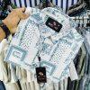 Luxury Popcorn Half Sleeve Print Shirt- Shy Looks