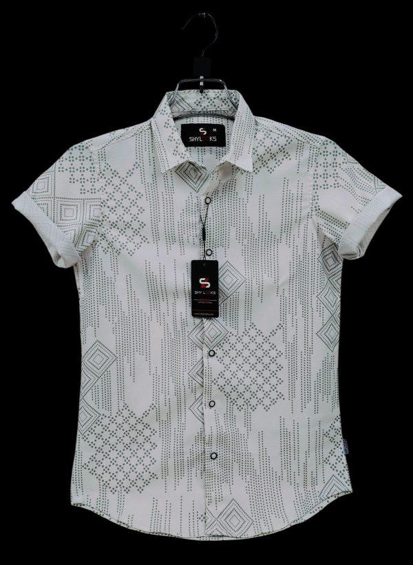 Luxury China Spandex Cot Drooped Shulderd Shirt