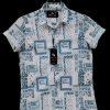 Luxury China Spandex Cot Drooped Shulderd Shirt