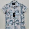 Luxury Popcorn Half Sleeve Print Shirt- Shy Looks