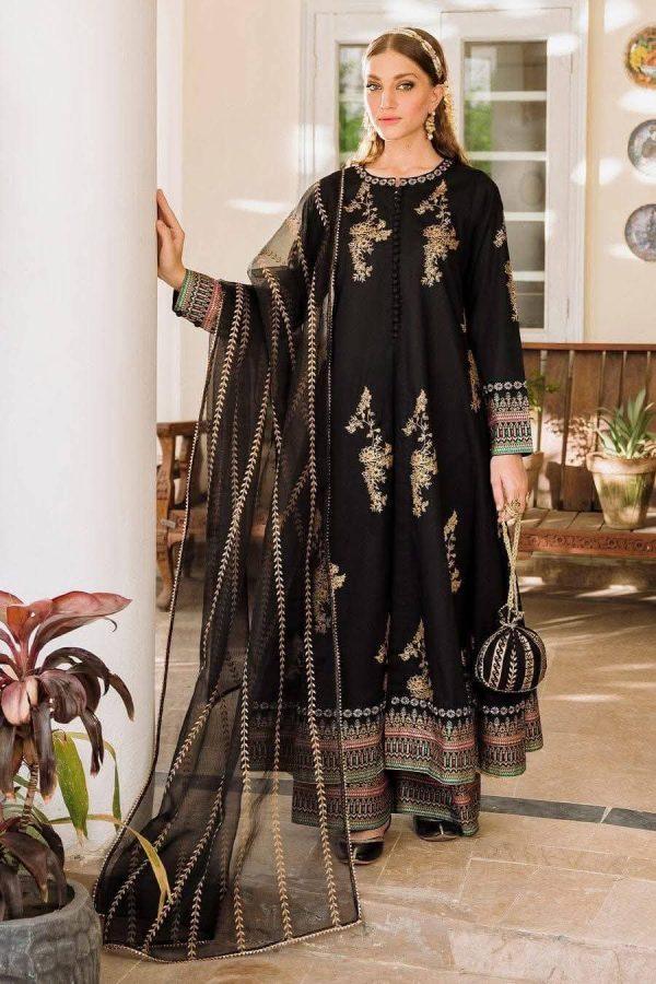 Ready Made Pure Cotton Pakistani Designer Afsan Print Three Piece