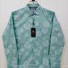 Shy Looks Pure Cotton full Sleeve Check & Print Shirt for Men's