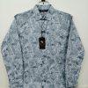 Shy Looks Pure Cotton full Sleeve Check & Print Shirt for Men's