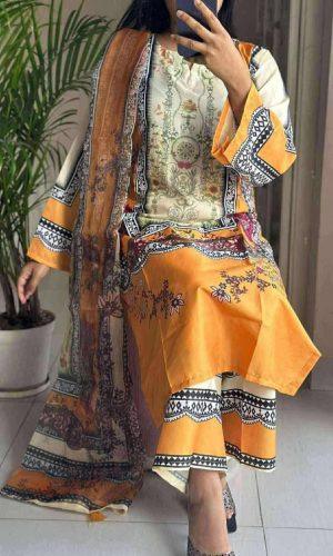 Digital printed 3 piece Set