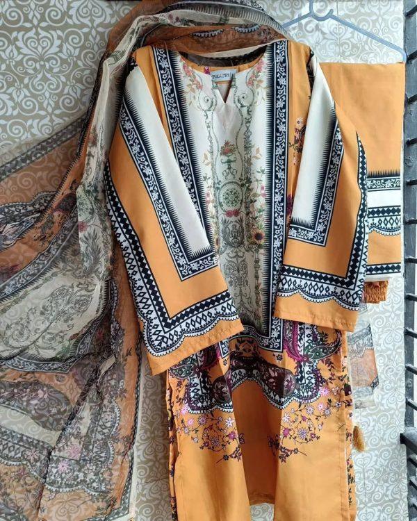 Digital printed 3 piece Set