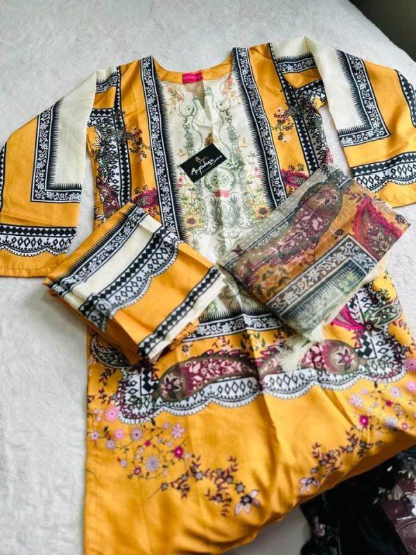 Digital printed 3 piece Set