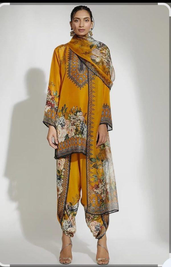 Digital printed 3 piece Set