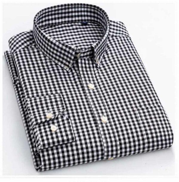 Cotton Official Formal Check Shirt