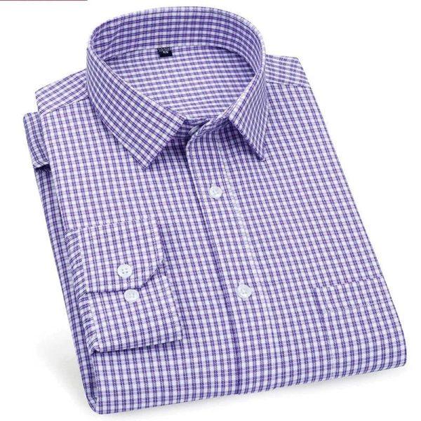 Cotton Official Formal Check Shirt