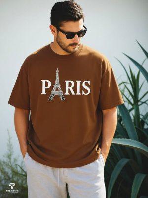 Drop Shoulder Tshirt with DTF Print