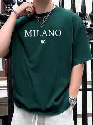 Drop Shoulder Tshirt with DTF Print