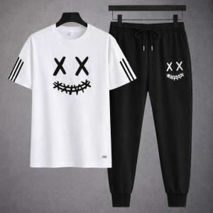 Trendy Mash T-Shirt Trouser Combo